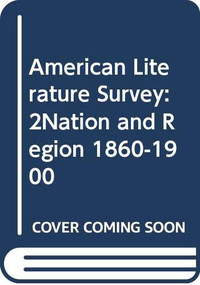 Cover for The Viking Portable Library American Literature Survey: Nation and Region 1860-1900