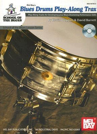 Cover for Blues Drums Play-Along Trax