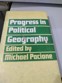 Cover for Progress in Political Geography