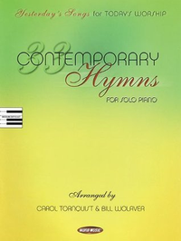 Cover for 33 Contemporary Hymns: Yesterday's Songs for Today's Worship Piano Solo