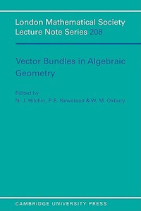 Cover for Vector Bundles in Algebraic Geometry