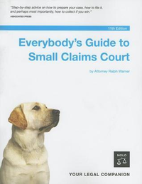 Cover for Everybody's Guide to Small Claims Court