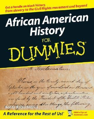 Cover for African American History for Dummies