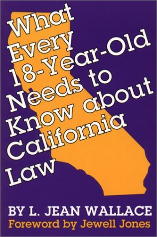 Cover for What Every 18-Year-Old Needs to Know about California Law