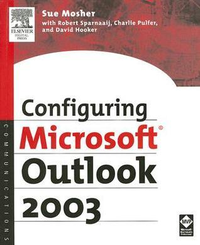 Cover for Configuring Microsoft Outlook 2003