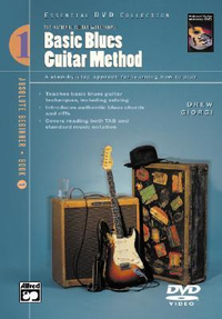 Cover for Basic Blues Guitar Method, Bk 1: A Step-By-Step Approach for Learning How to Play, DVD