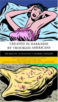 Cover for Created in Darkness by Troubled Americans: The Best of McSweeney's Humor Category