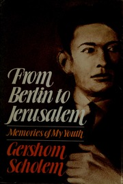 Cover for From Berlin to Jerusalem: Memories of My Youth