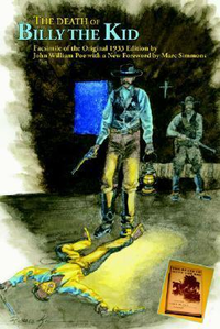 Cover for The Death of Billy the Kid: Facsimile of the original 1933 Edition