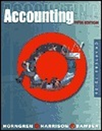 Cover for Accounting, Chapters 12-26