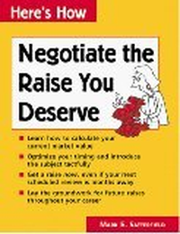 Cover for Negotiate the Raise You Deserve