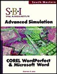 Cover for SBI: An Advanced Simulation for COREL WordPerfect & Microsoft Word