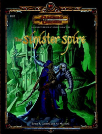 Cover for The Sinister Spire: A D&D Adventure