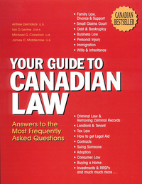 Cover for Your Guide to Canadian Law: Answers to the Most Frequently Asked Questions