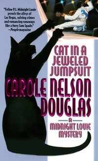 Cover for Cat in a Jeweled Jumpsuit