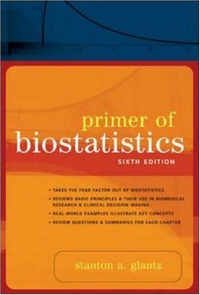 Cover for Primer of Biostatistics
