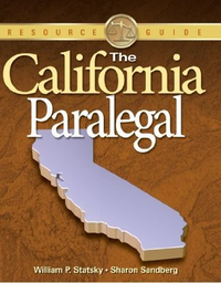 Cover for The California Paralegal