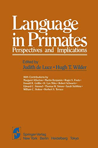 Cover for Language in Primates: Perspectives and Implications