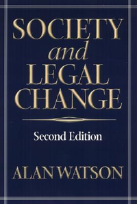 Cover for Society And Legal Change 2Nd Ed