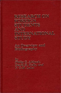 Cover for Bibliography of Foreign Students and International Study: An Overview and Bibliography