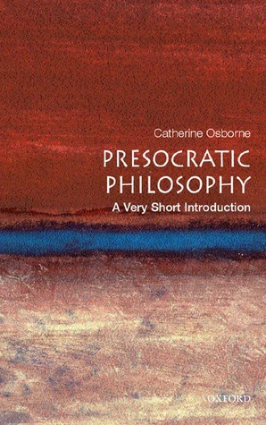 Cover for Presocratic Philosophy: A Very Short Introduction