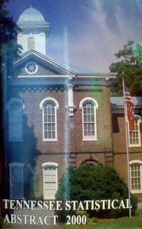 Cover for Tennessee Statistical Abstract, 2000