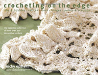 Cover for Crocheting on the Edge: Ribs  Bobbles*Ruffles*Flora*Fringes*Points  Scallops