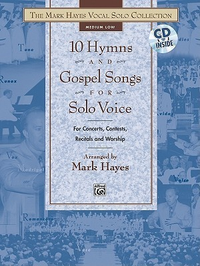 Cover for 10 Hymns and Gospel Songs: Medium Low Voice