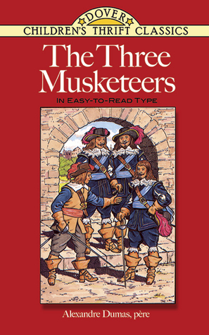 Cover for The Three Musketeers: In Easy-To-Read-Type