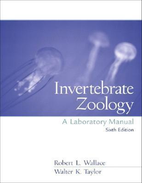 Cover for Invertebrate Zoology Lab Manual