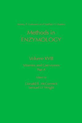 Cover for Vitamins and Coenzymes, Part A, Volume 18A: Volume 18A: Vitamins and Coenzymes (Methods in Enzymology)