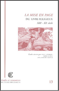 Cover for La Mise en page du livre religieux