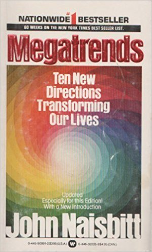 Cover for Megatrends - Ten New Directions Transforming Our Lives