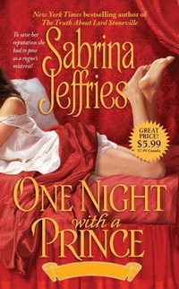 Cover for One Night with a Prince