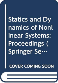 Cover for Statics and Dynamics of Nonlinear Systems: Proceedings
