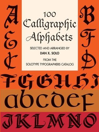 Cover for 100 Calligraphic Alphabets