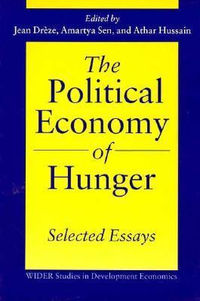 Cover for The Political Economy of Hunger: Selected Essays