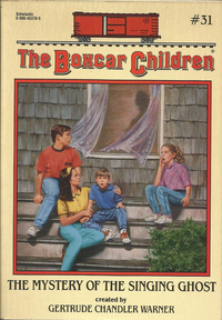 Cover for The Mystery of the Singing Ghost
