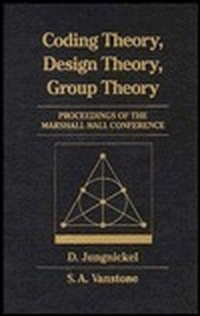 Cover for Coding Theory, Design Theory, Group Theory: Proceedings of The Marshall Hall Conference