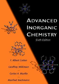 Cover for Advanced Inorganic Chemistry