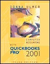 Cover for Computer Accounting With Quickbooks Pro 2001