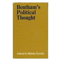 Cover for Bentham's Political Thought