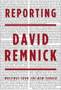 Cover for Reporting: Writings from The New Yorker