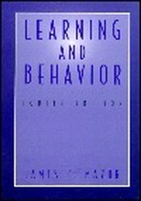 Cover for Learning and Behavior