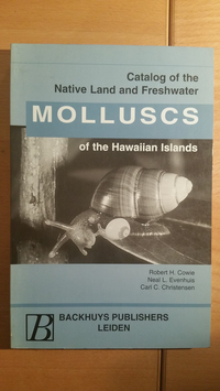 Cover for Catalog of the Native Land and Freshwater Molluscs of the Hawaiian Islands
