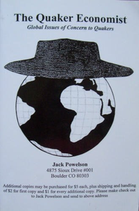 Cover for The Quaker Economist