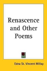 Cover for Renascence and Other Poems