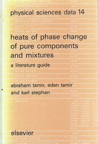 Cover for Heats of phase change of pure components and mixtures: A literature guide