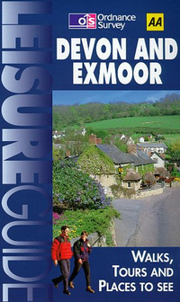 Cover for OS/AA Leisure Guide Devon and Exmoor