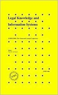 Cover for Legal Knowledge and Information Systems: JURIX 2006: The Nineteenth Annual Conference - Volume 152 Frontiers in Artificial Intelligence and Applications